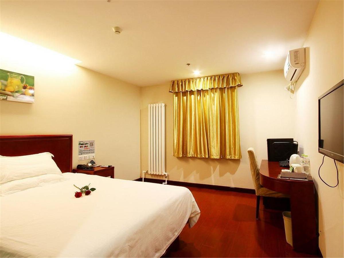 Greentree Inn Beijing Tongzhou Guoyuan Xinhualian Express Hotel Eksteriør billede